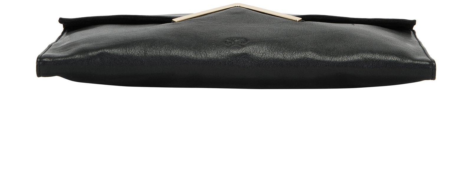 Envelope Clutch, &pound;90, Handbags, Black, Leather, Top view